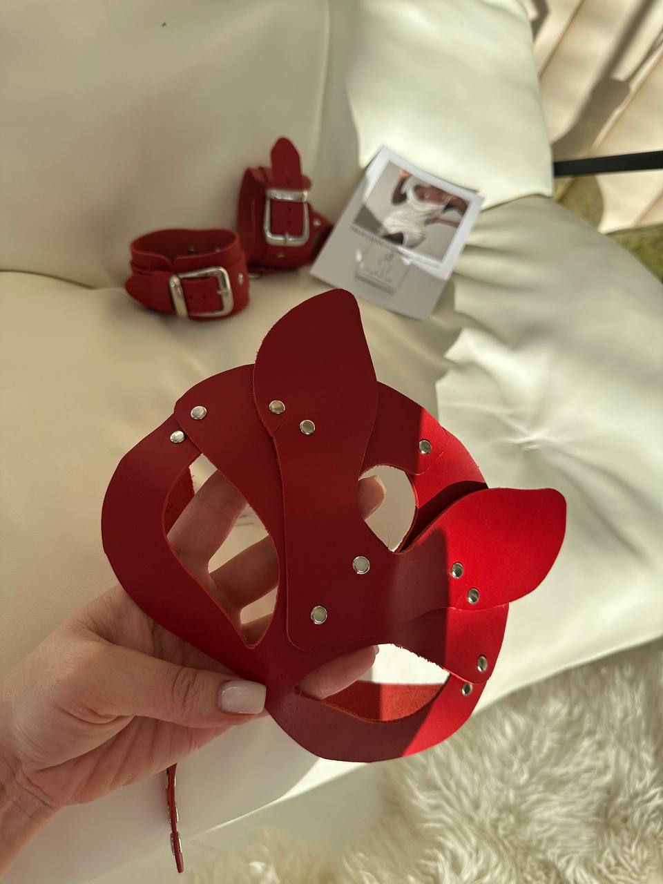 Desire Red  Bondage Set