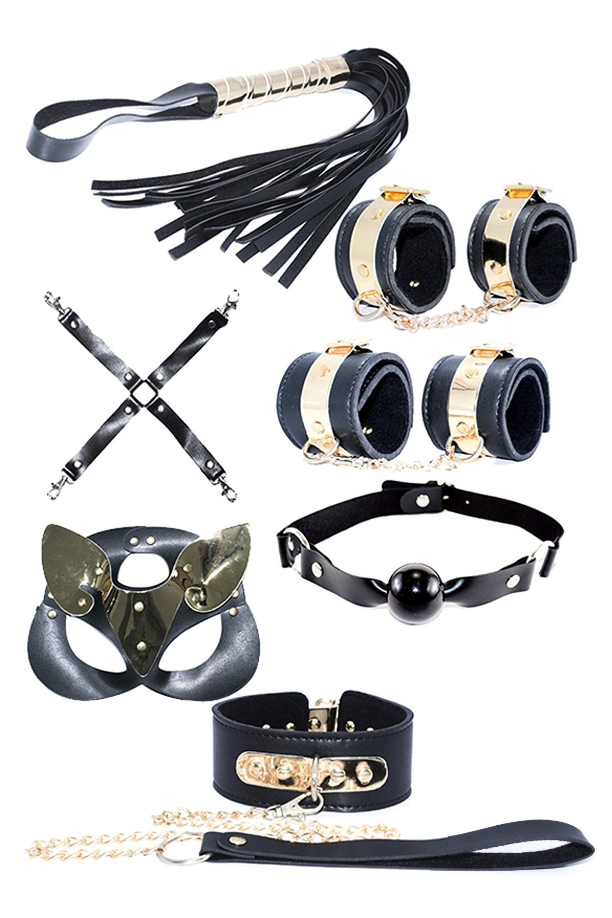 🖤 Gold & Black 7 Parça Passion Set