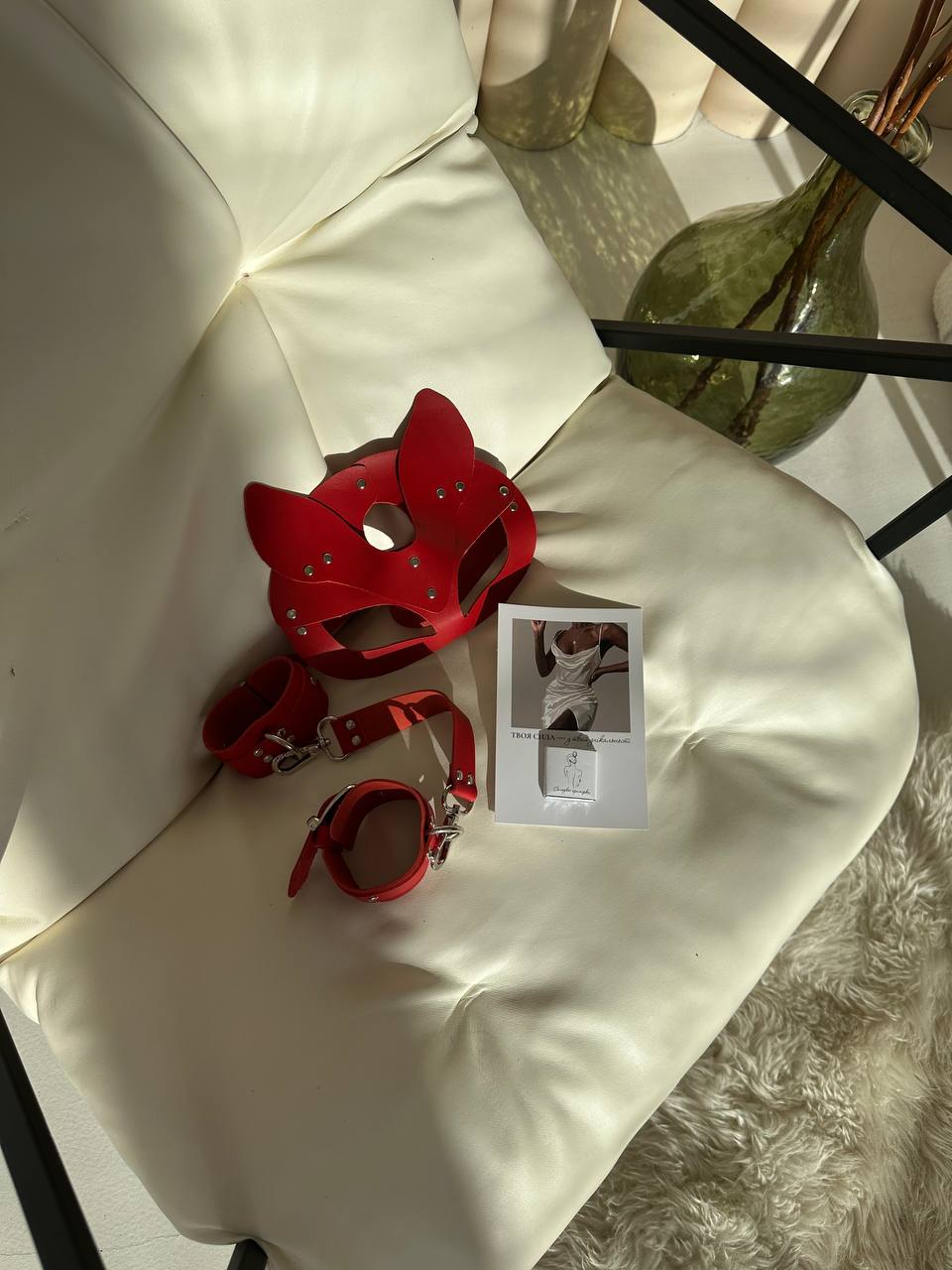Desire Red  Bondage Set