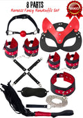 🖤 Red & Black 7 Parça Passion Set