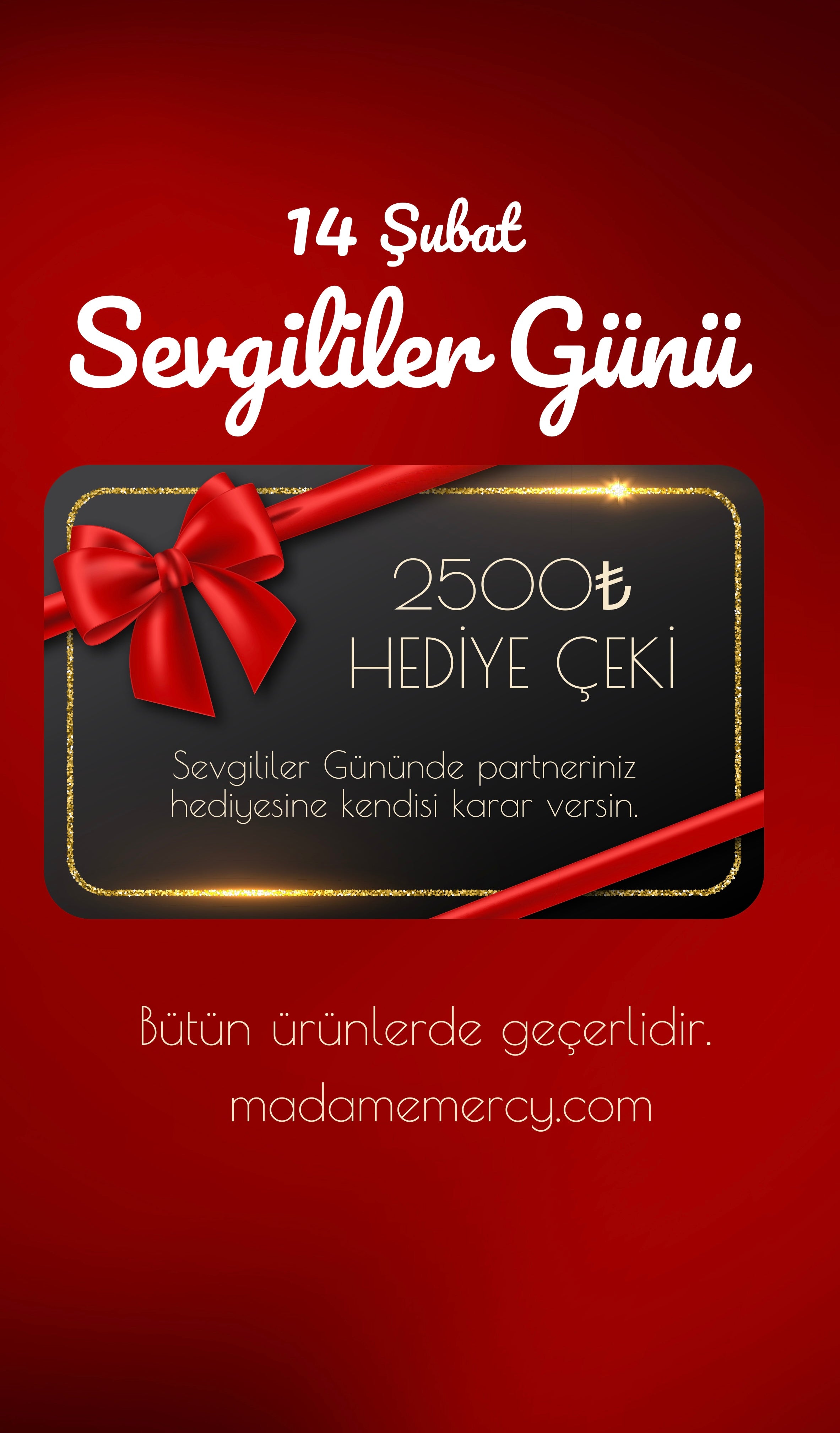 Sevgililer Günü Hediye Çeki